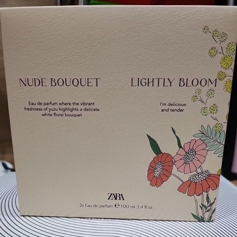 (真品現貨) Zara 香水 nude bouquet / lightly bloom 花漾 bloom平替 聊聊有優惠