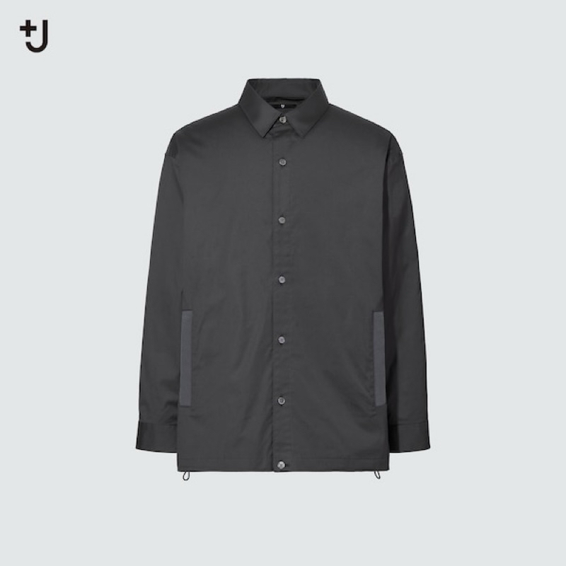 UNIQLO J+ 寬版襯衫式布勞森外套