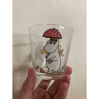 正版 義大利製 Moomin 嚕嚕米 玻璃杯 （ 慕敏家族 姆明 姆米 杯子 水杯