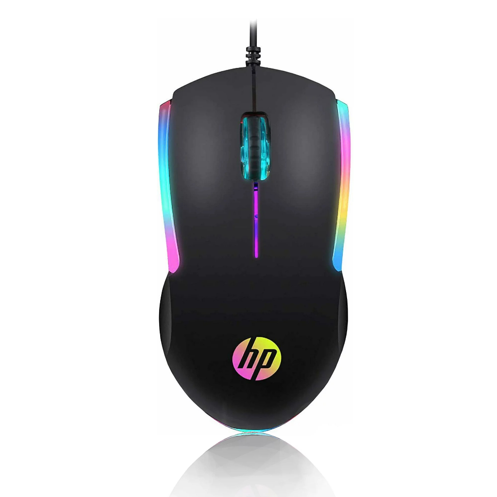 HP惠普 M160 RGB發光有線滑鼠 有線滑鼠 USB滑鼠 滑鼠 小巧有線鼠標 「HP惠普原廠品質保固」