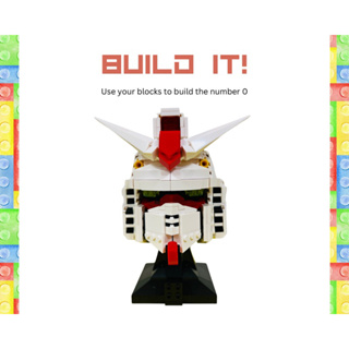 只有電子說明書 無零件 樂高 積木 LEGO MOC RX-78-2 helmet