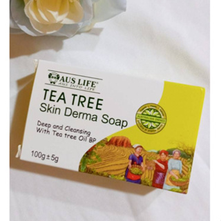 【現貨】AUS LIFE 澳思萊 BP級茶樹精油淨膚美肌皂 (100g) 洗面 潔面皂 香皂