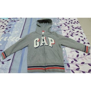 GAP 兒童 灰色 連帽外套 4Y（9成新)