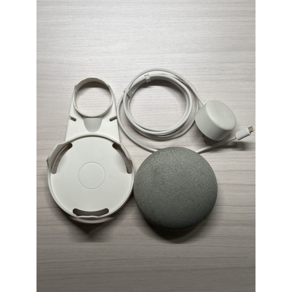 [現貨/二手] Google Home Mini（一代）、壁掛式支架（合售）