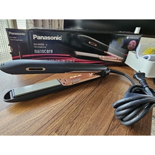 ！二手！Panasonic國際牌奈米水離子直髮捲燙器 EH-HS99-K