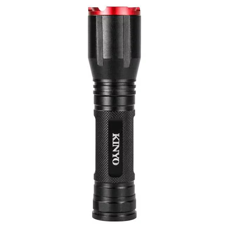 KINYO LED外接式充電手電筒 (LED-507)【露營狼】【露營生活好物網】