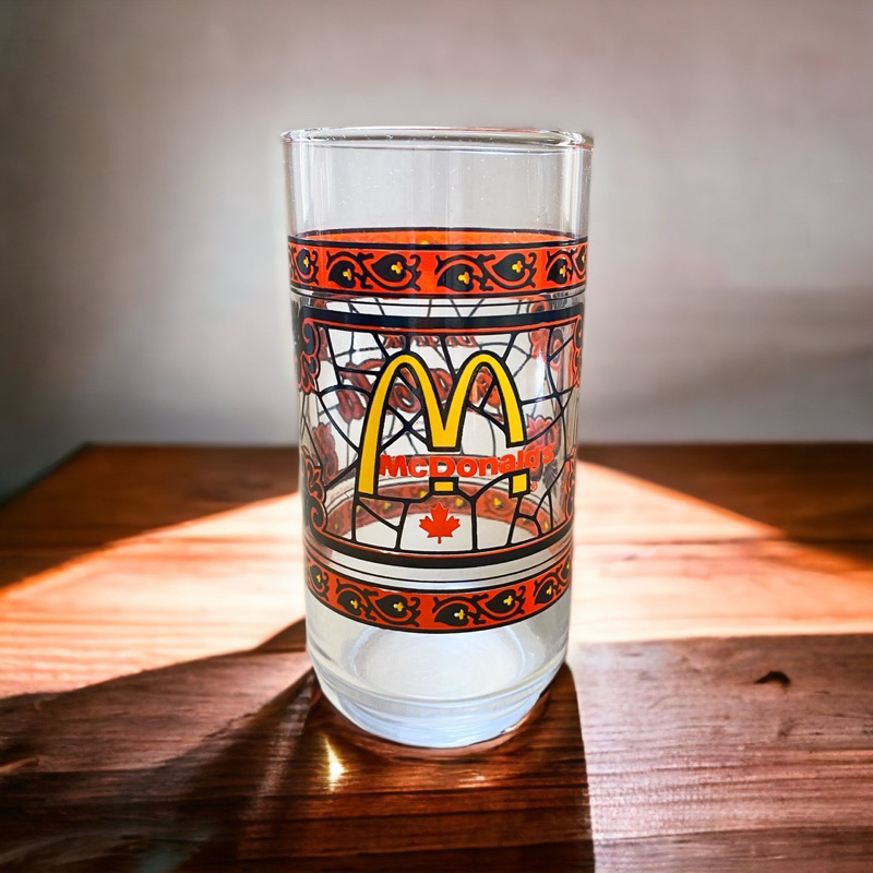 1970加拿大麥當勞可口可樂聯名玻璃杯(稀有)