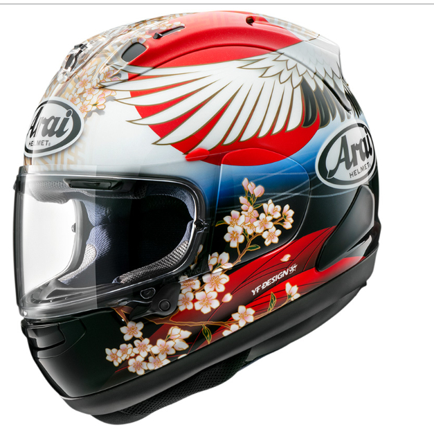 【威盛重車人身部品】日本 ARAI RX-7X RX7X TSUBASA 丹頂鶴 頂級 選手 彩繪  全罩式安全帽