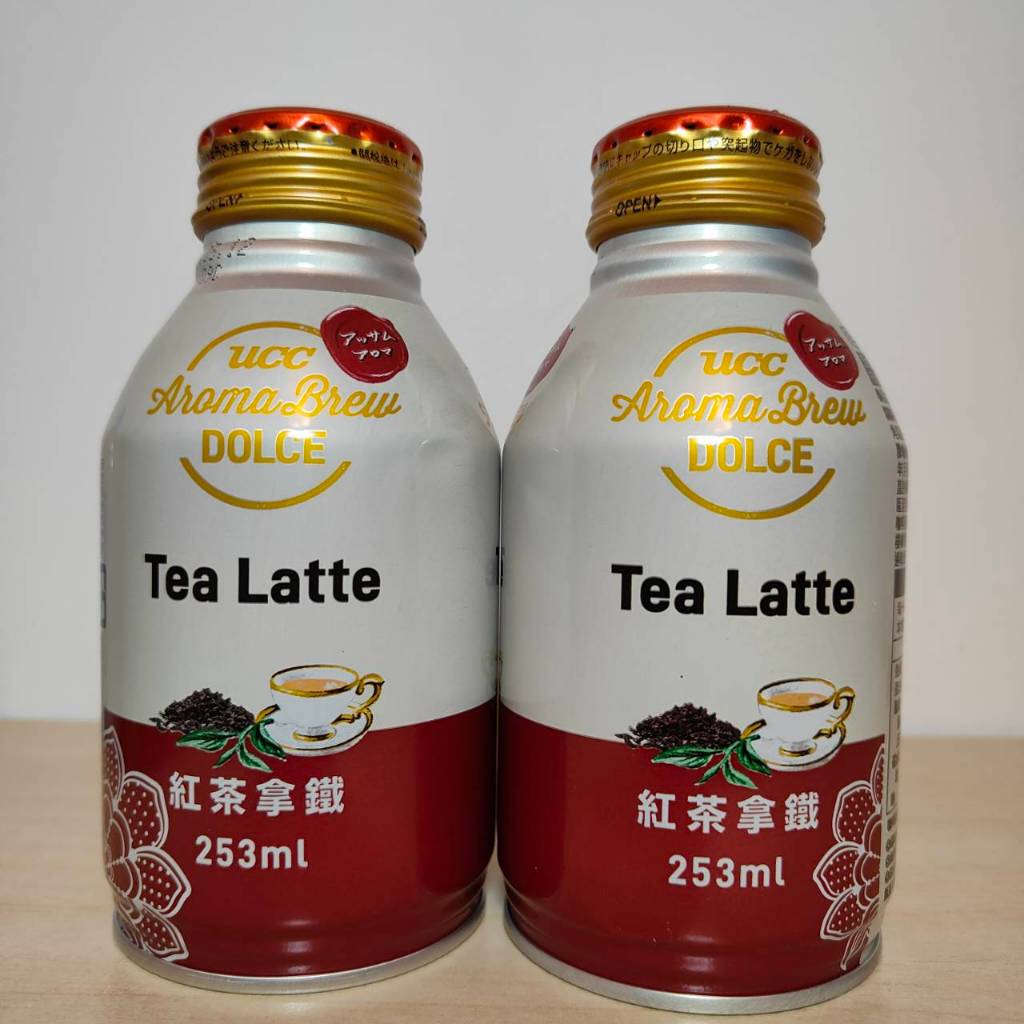 UCC 艾洛瑪拿鐵 紅茶拿鐵//焦糖拿鐵 253ml (即期品)