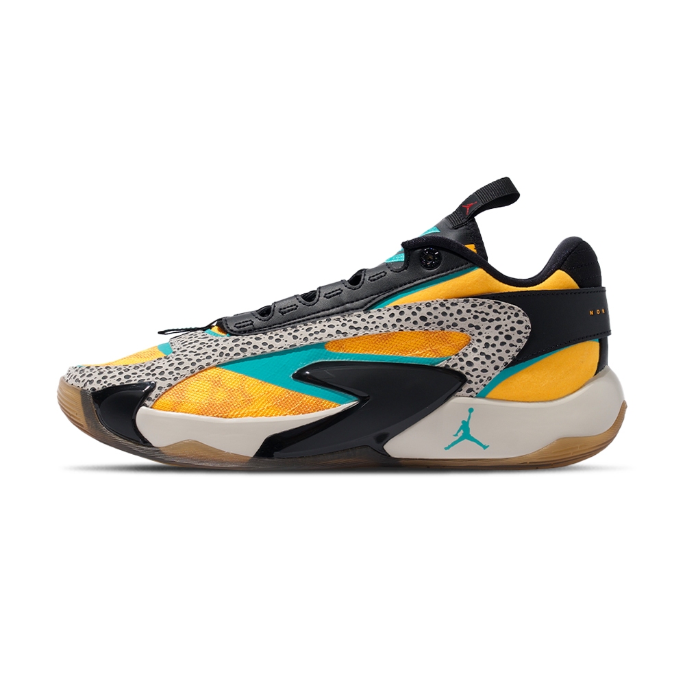 Nike Jordan Luka 2 男 黃綠 豹紋 東77 經典 實戰 訓練 運動 籃球鞋 FQ9046-800