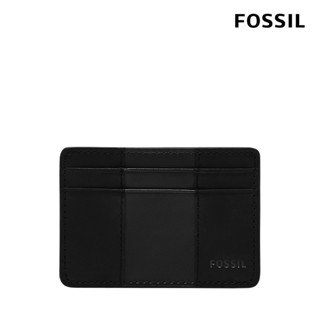 【FOSSIL 官方旗艦館】Everett 真皮卡夾-黑色 ML4398001 (禮盒組附鐵盒)