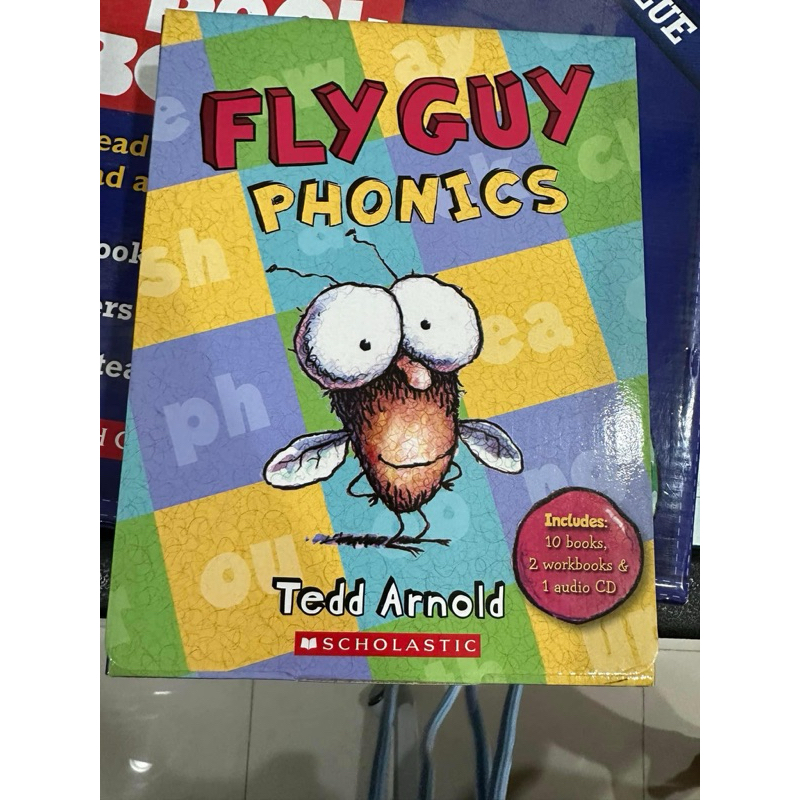 Fly Guy Phonics Boxed Set (12冊合售/+CD)全新
