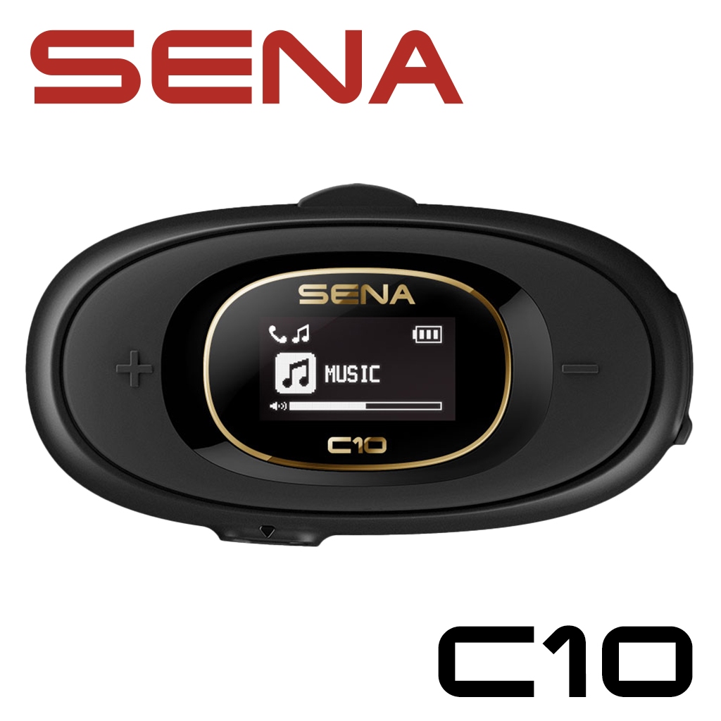 【SENA】C10 十項全能的安全帽藍芽 | 機車藍牙耳機