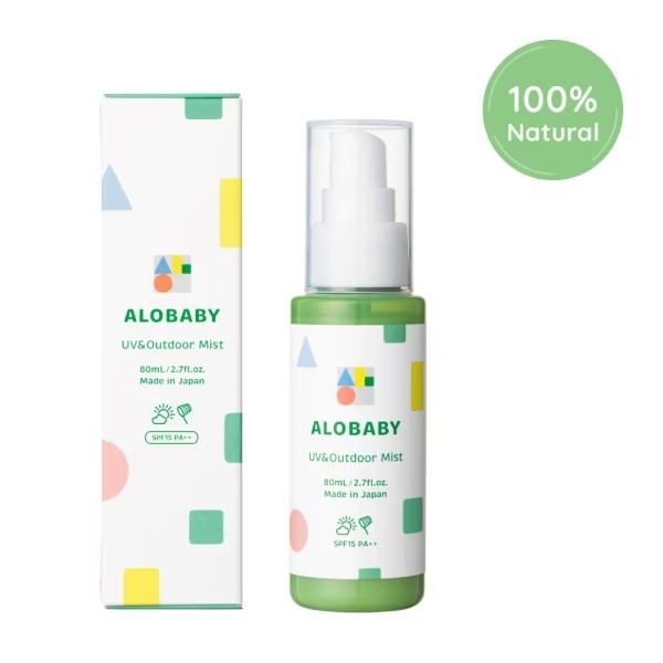 日本ALOBABY 全能防曬水噴霧80ml 防曬+戶外蚊蟲防護 2合1 防蚊 防曬