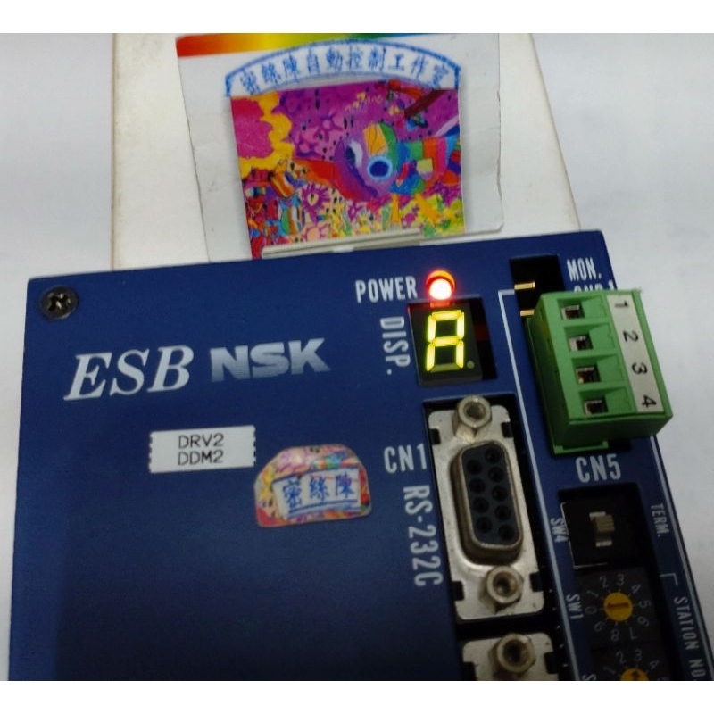 🌞二手現貨保固 NSK驅動器 M-ESB-YSB3040ABC00-01 RS-232C CC-LINK DRIVER