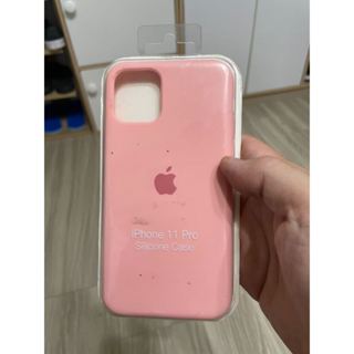 賣 全新 Apple iPhone 11 Pro 原廠保護殼 矽膠 粉紅色 臺灣公司貨