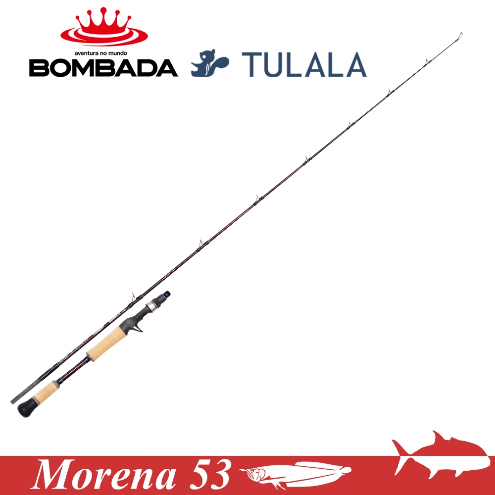 【搏漁所釣具】 BOMBADA Morena 53 槍柄泛用竿 一本半旅行竿 161�cm 路亞重 ~80g