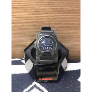 Casio卡西歐DW-6900BB-1D軍事風格幽靈黑