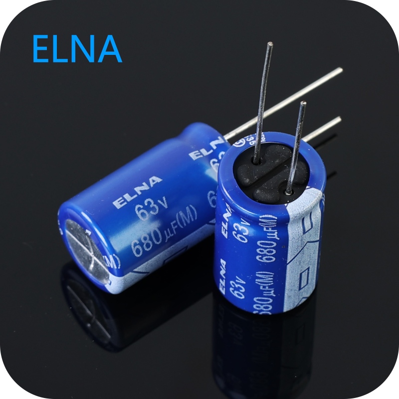 小白的生活工場*伊娜 ELNA 680UF/63V 發燒電解電容18*25 RE3藍袍音頻濾波