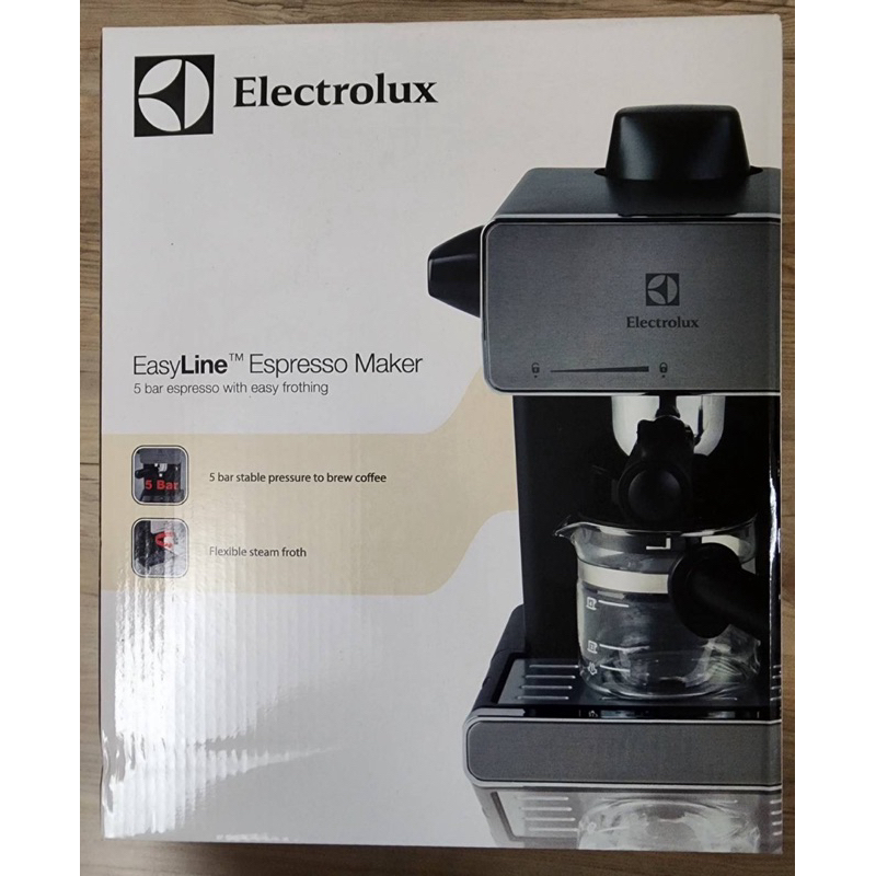 「全新+免運+快速出貨」Electrolux 5 Bar 伊萊克斯 高壓義式 濃縮咖啡機 (EES1504K)