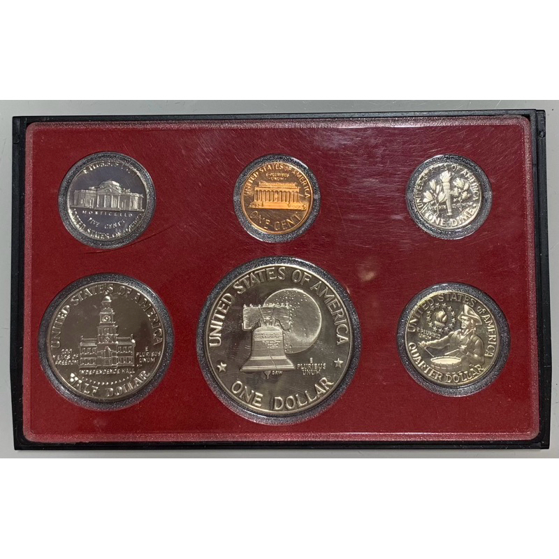 United States proof set coin - 1976 mint 美國美金1976紀念套幣
