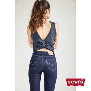 Levis 女款 711 緊身窄管牛仔褲 原色基本款 彈性布料 19560-0008