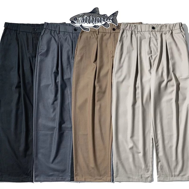 AGILITY "Loose Suit Pants" 雙折線寬版西裝長褲
