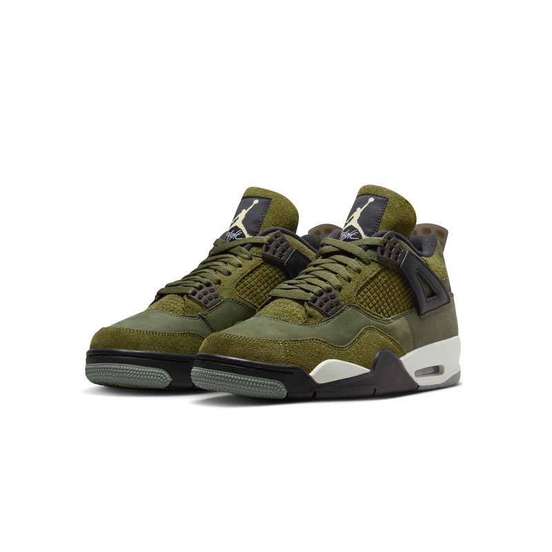 GOSPEL【Air Jordan 4 Craft SE GS 】橄欖綠 麂皮 大童 女鞋 FB9928-200