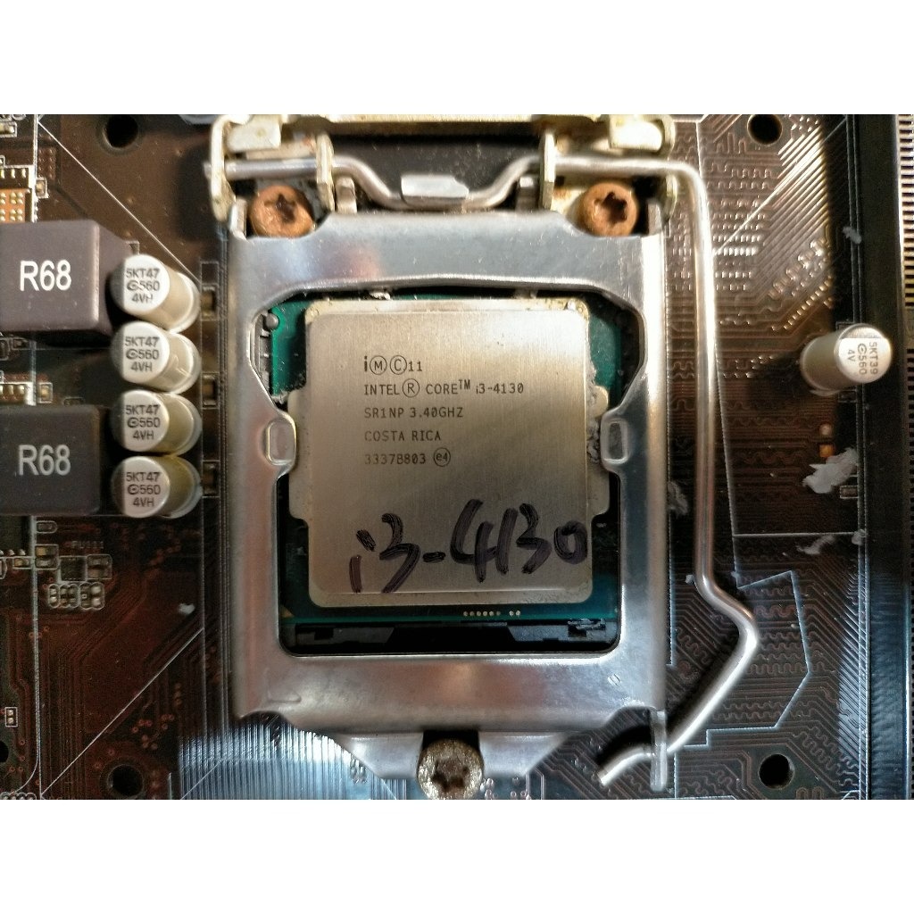 C. 1150CPU-Intel Core i3-4130 3.4G / 4M 四代模擬四核處理器 直購價100