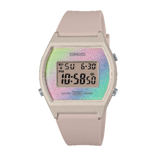 CASIO 卡西歐 LW-205H-4A 精緻漸變粉彩時尚腕錶 粉色 35mm