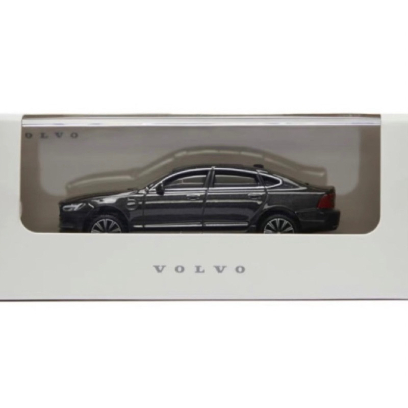 1/64 沃爾沃 Volvo 富豪 S90 模型 轎車 原廠 精品 代工 2022 B4 Momentum 深灰 黑 棕