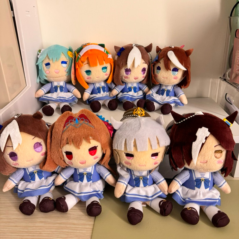 🍭Ruo🍭賽馬娘 玩偶 16公分 小娃 娃娃 吊飾 東海帝王 星雲天空 無聲鈴鹿 黃金船 特別週 大和赤驥 伏特加