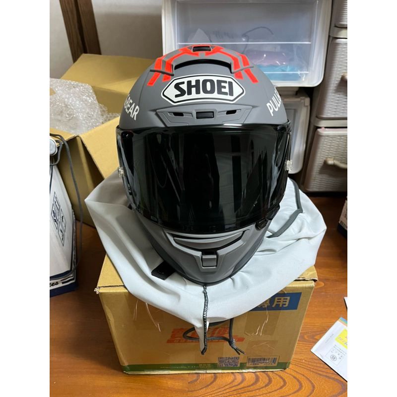 Shoei x14 93 紅螞蟻 消光