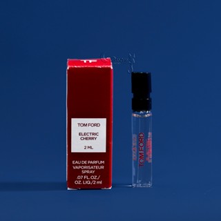 Tom Ford 電光櫻桃 Electric Cherry 中性淡香精 2mL 可噴式 試管香水 附盒裝