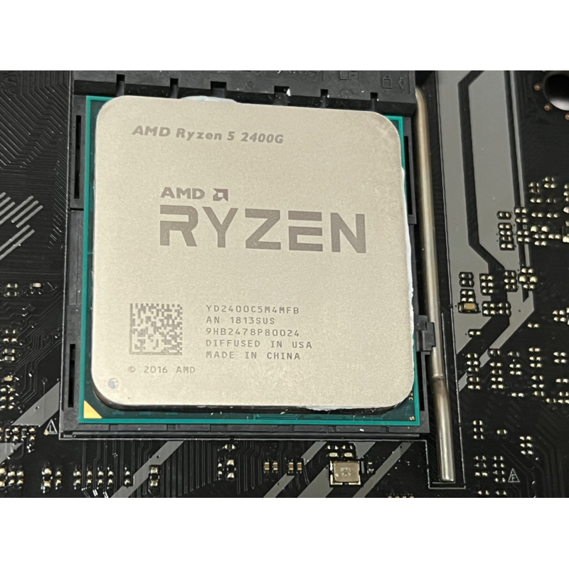 AMD RYZEN 5 R5 2400G 處理器 3.60GHz 二手 CPU AM4腳位 二手良品 $1700
