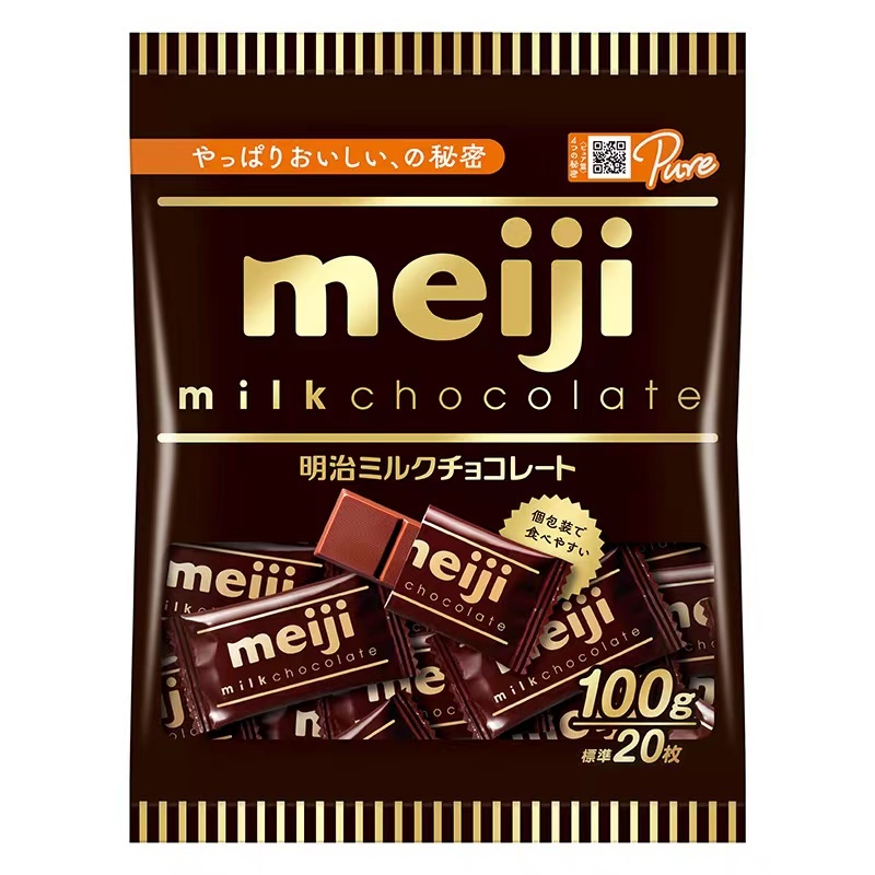 meiji 明治牛奶巧克力-分享包100g / 明治95%黑巧力 / 明治86%黑巧克力