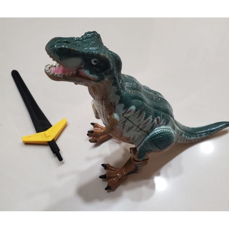 [二手玩具]恐龍變形金剛 •大顆粒積木 益智 學習 空間概念