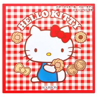 日本 北日本 Burubon hello kitty KT 圓形餅乾 鐵罐 326.4g x4盒 箱出