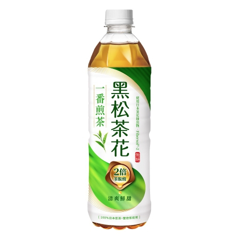 【黑松】茶花一番煎茶580ml (24入)