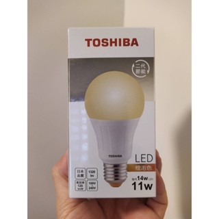 東芝 TOSHIBA 11W LED球泡型燈泡 3000K 燈泡色 E27
