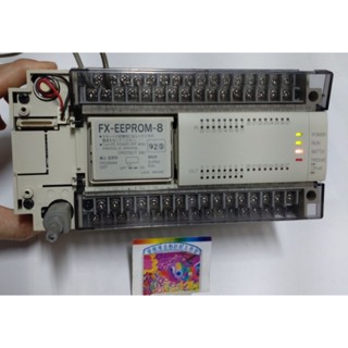 🌞二手現貨保固MITSUBISHI三菱 FX2N-48MR-ES/UL繼電器 入/出24點FX-EEPROM-8記憶卡