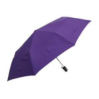 【Hoswa雨洋傘】3人傘/機能加大27吋 安全自動傘 SRS安全防暴衝 折疊傘 抗UV 雨傘陽傘 防風傘-紫色現貨