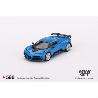 【模例】Mini GT 1/64 Bugatti Centodieci Blu Bugatti MGT00586