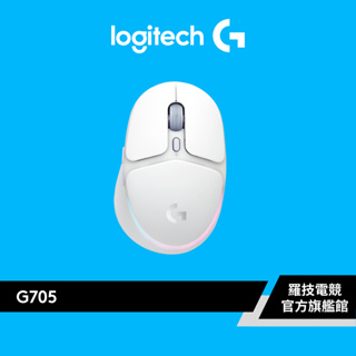 Logitech G 羅技 G705 美型炫光多工遊戲滑鼠