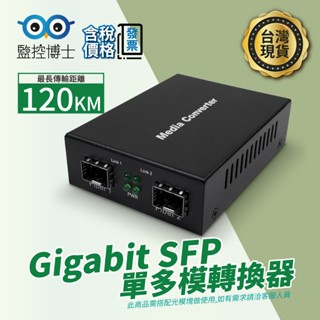 【監控博士】 單多模轉換器 雙SFP插槽 光纖轉換器 雙光纖口 單模 多模 SFP轉換器 多模轉單模 轉換器 臺灣現貨