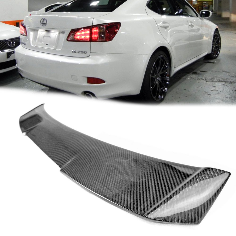 凌志 2006-2012 Lexus IS250 IS350 IS250 F V款 後遮陽 頂翼 ABS 烤漆 卡夢