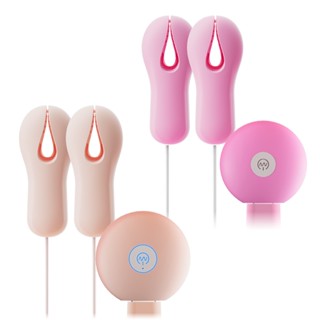 戲乳玩乳 強震親膚乳頭夾 USB充電款 刺激乳頭夾 胸部按摩器 挑逗乳房 奶頭夾 跳蛋 震動乳夾