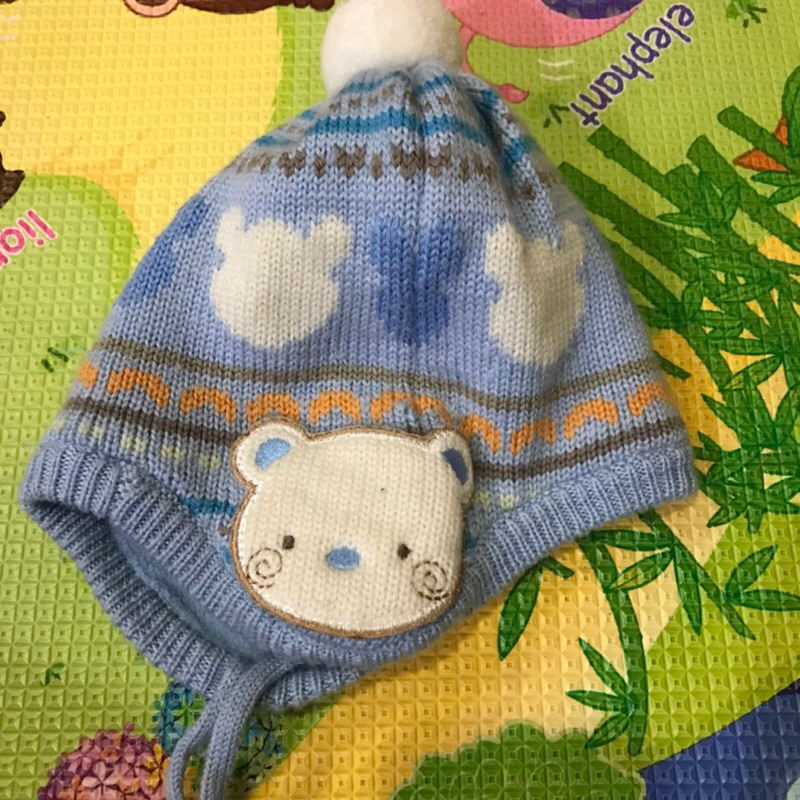 《麗嬰房》寶寶保暖毛帽