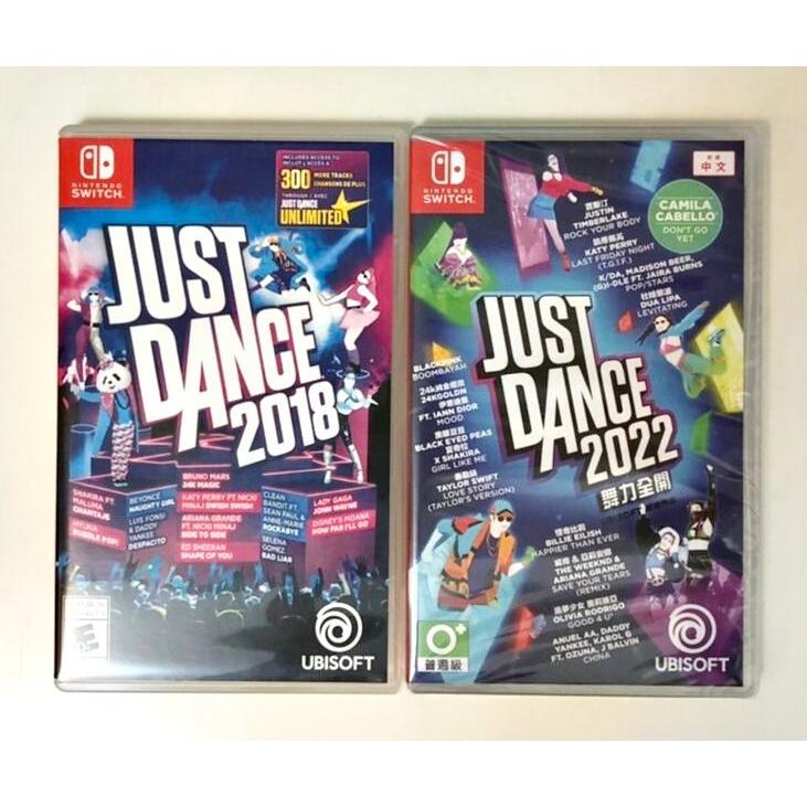 🌸賣場任兩件免運🌸舞力全開 2018 2022 Just Dance  2018 2022 NS Switch 遊戲片