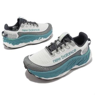 New Balance 女越野跑鞋/白綠色/WTMORLW3/尺寸US7=24cm